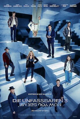 Filmplakat: Die Unfassbaren 3 – Now You See Me: Now You Don't